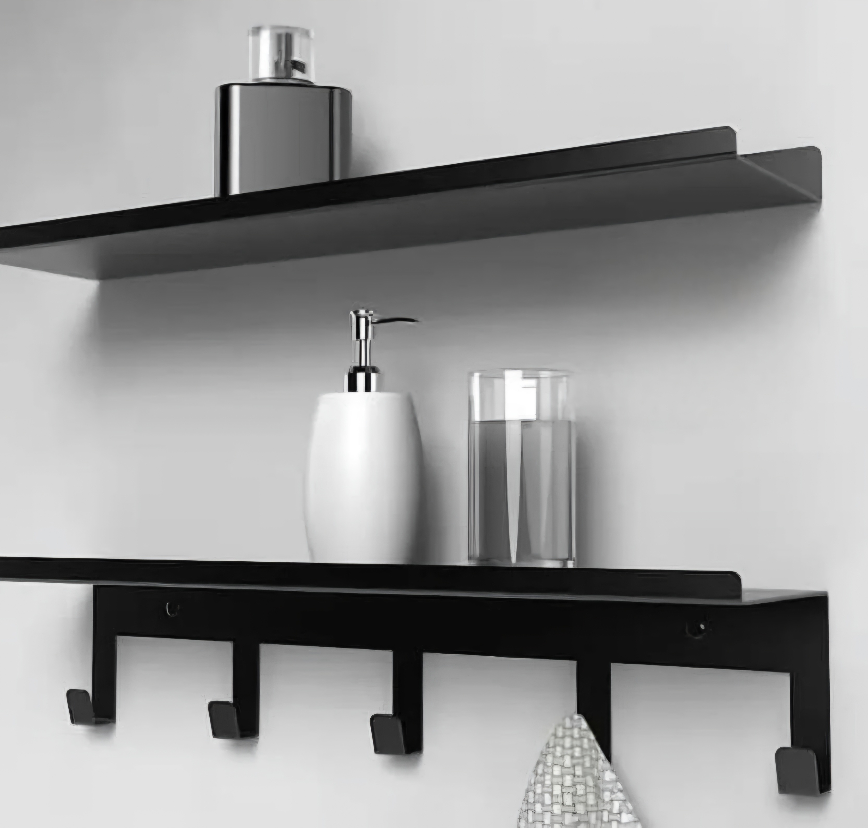 شلف فلزی دیواری حمام و آشپزخانه آتاژور