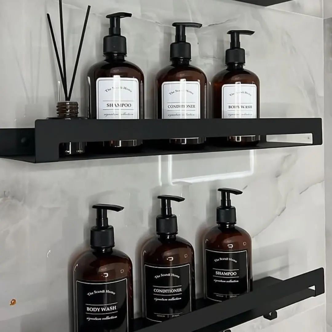 شلف فلزی دیواری حمام و سرویس بهداشتی آشپزخانه