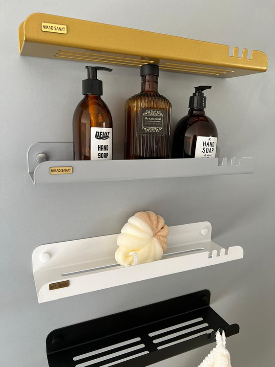 شلف دیواری حمام آشپزخانه سرویس بهداشتی آتاژور فلزی