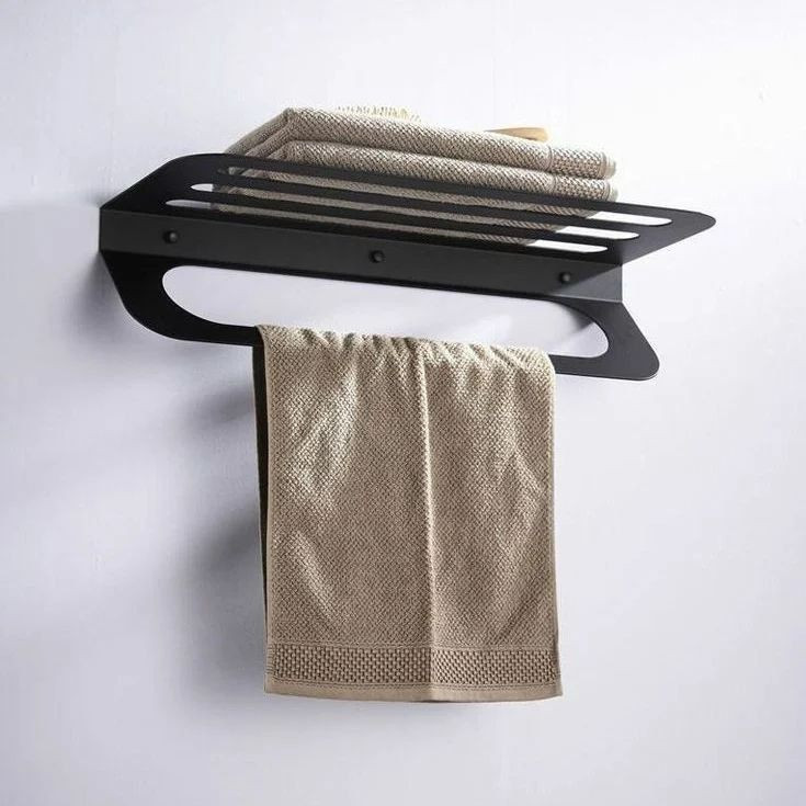 شلف جا حوله ای دیواری حمام آشپزخانه سرویس بهداشتی آتاژور فلزی