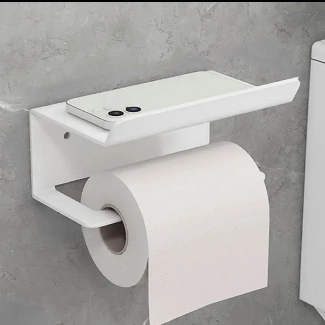 شلف دیواری جای دستمال رولی سرویس بهداشتی