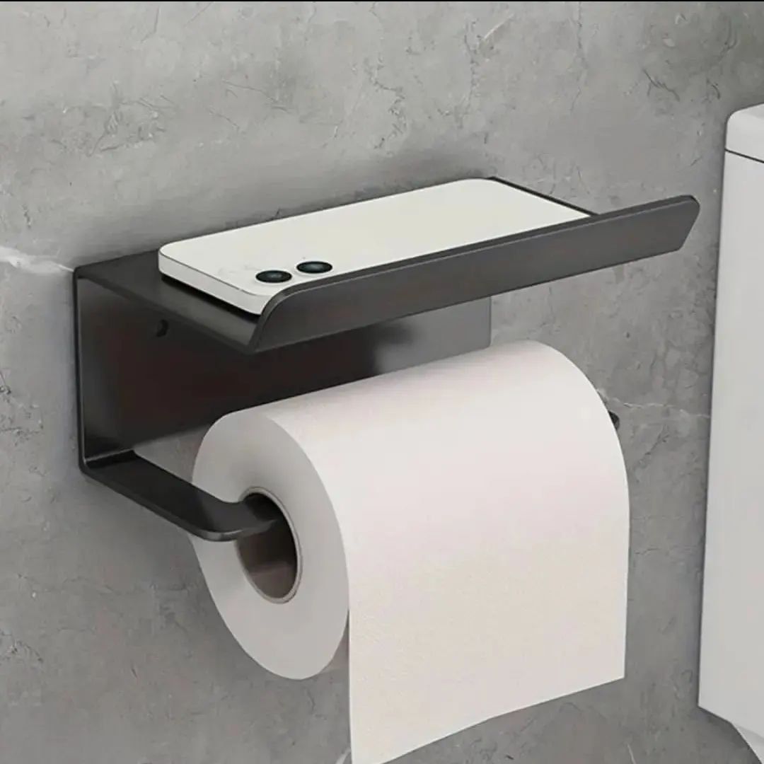 شلف دیواری جای دستمال رولی سرویس بهداشتی