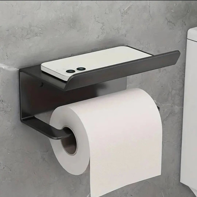 شلف دیواری جای دستمال رولی سرویس بهداشتی