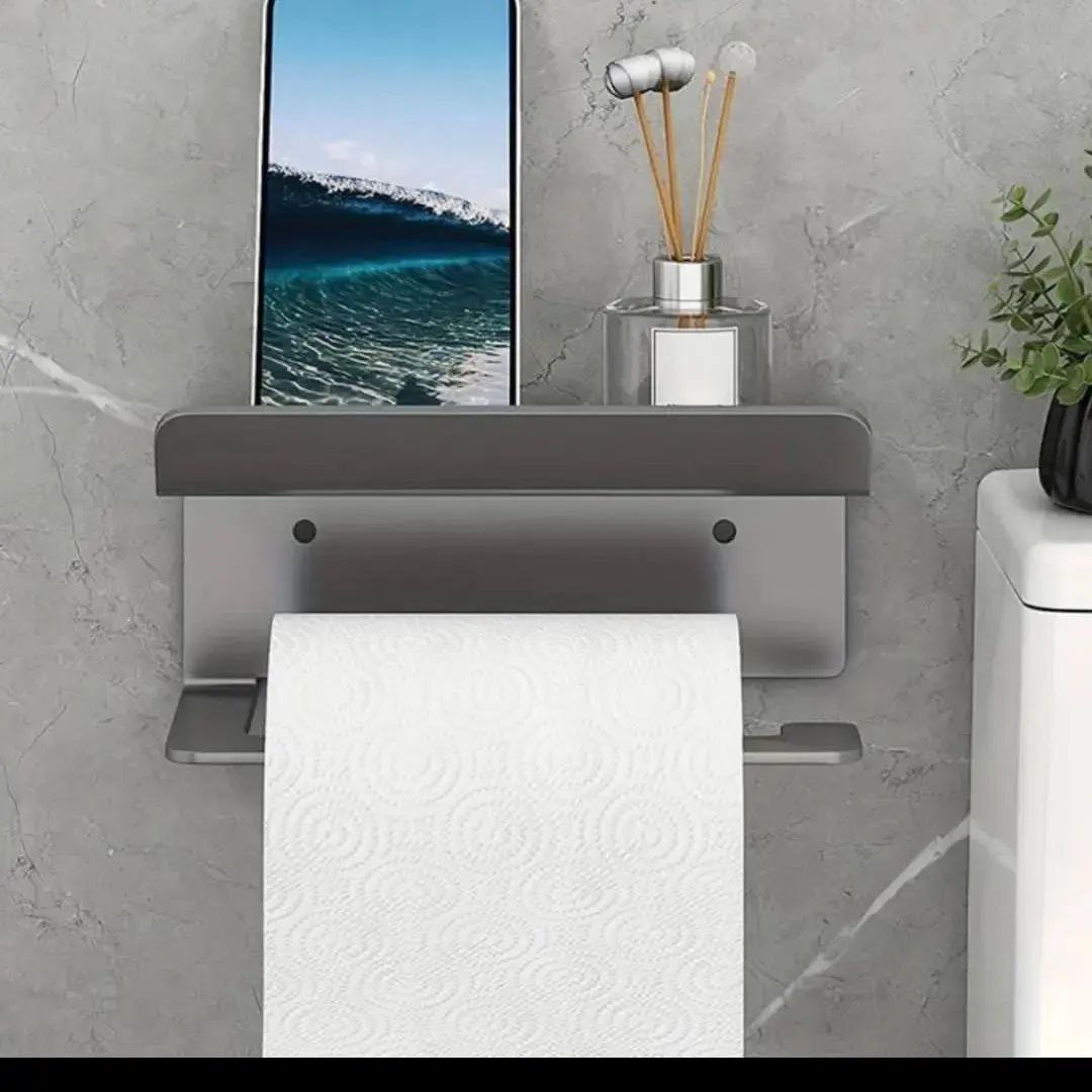 شلف دیواری جای دستمال رولی سرویس بهداشتی